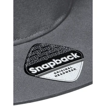 5 Panel Snapback Rapper Cap