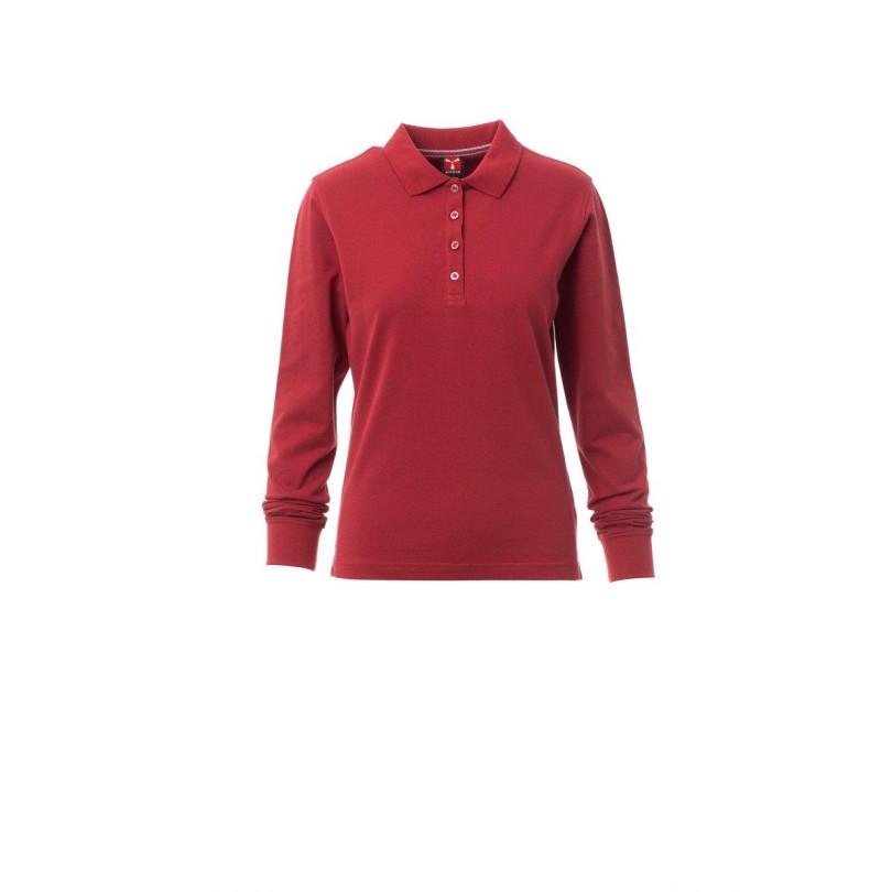 FLORENCE LADY POLO MANICA LUNGA PAYPER