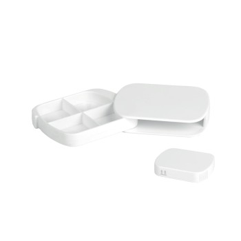 PORTAPILLOLE IN PLASTICA 4 SCOMPARTI