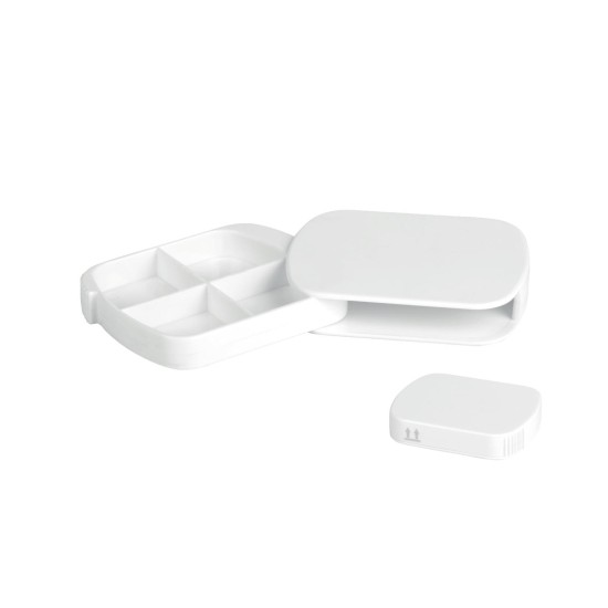 PORTAPILLOLE IN PLASTICA 4 SCOMPARTI